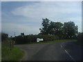 Entrance to asparagus farm, Tillingham Road