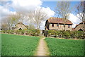 Stour Valley Walk entering Wye