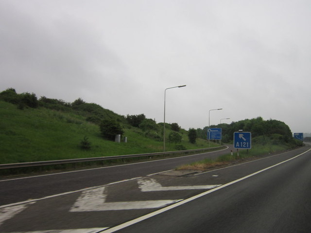 Junction 26 on the M25 © Ian S :: Geograph Britain and Ireland