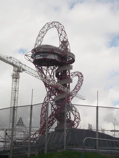 The ArcelorMittal Orbit tower, Olympic Park