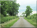 Bonsall lane looking towards level crossing