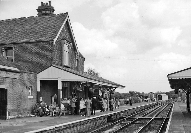 Sheffield Park station in early days of... © Ben Brooksbank :: Geograph ...