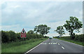 Skendleby cross roads on A1028 south