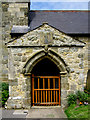 The porch of St Peter