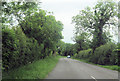 Hanby lane north approaching Mill Lane crossroads