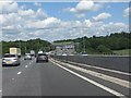 M25 motorway crosses the A413