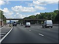 M25 motorway - Chandlers Lane bridge