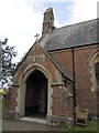 St Luke, Burton Green: entrance