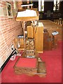 St Luke, Burton Green: lectern