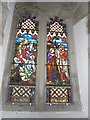 SZ1596 : St Michael and All Angels, Sopley: stained glass window (5) by Basher Eyre