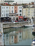 TR3864 : Ramsgate: harbour reflections by Chris Downer
