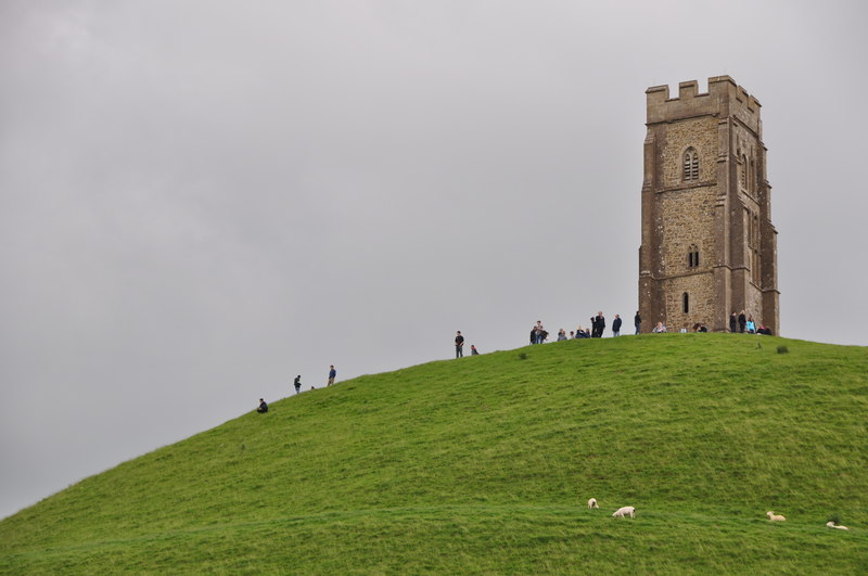 glastonbury tor google map