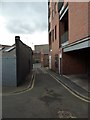 Looking from Bailey Lane into Penton Street