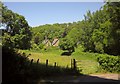 Houses in the Beer Brook valley