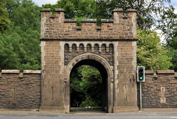 Entrance, Castle Upton, Templepatrick