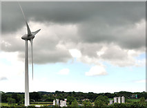 J2883 : Wind turbine, Mallusk, Newtownabbey (3) by Albert Bridge