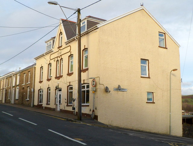 Former Rock Hotel,  Nantyffyllon 