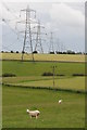 Pylons across the landscape