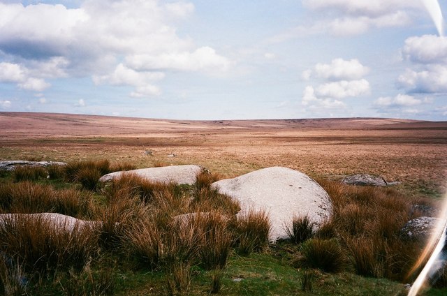 Large stones overlooking Fishlake Mire