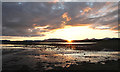 NM9341 : A Loch Creran sunset by Walter Baxter