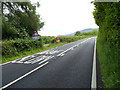 Reduce speed at the bend ahead on the A479