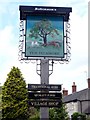SK1854 : Sycamore Inn pub sign by Graham Hogg