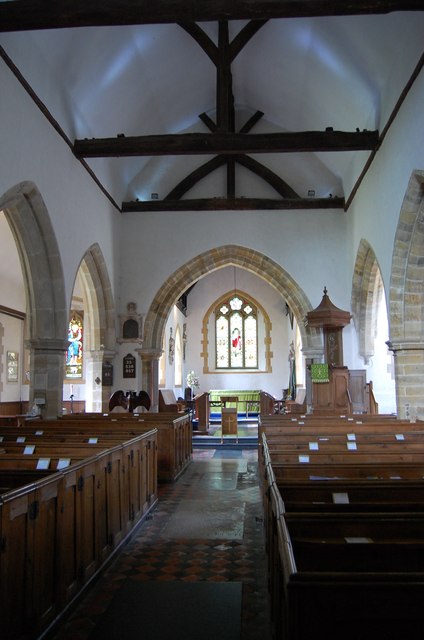 Interior, Chiddingly church © Julian P Guffogg :: Geograph Britain and ...