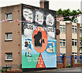 J4073 : Anti-drugs mural, Tullycarnet, Belfast by Albert Bridge
