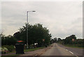 Entering Holton le Clay on Holton Road