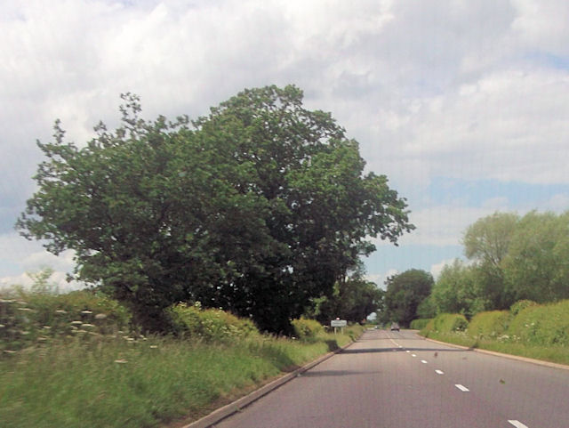 Straight A513 towards Orgreave