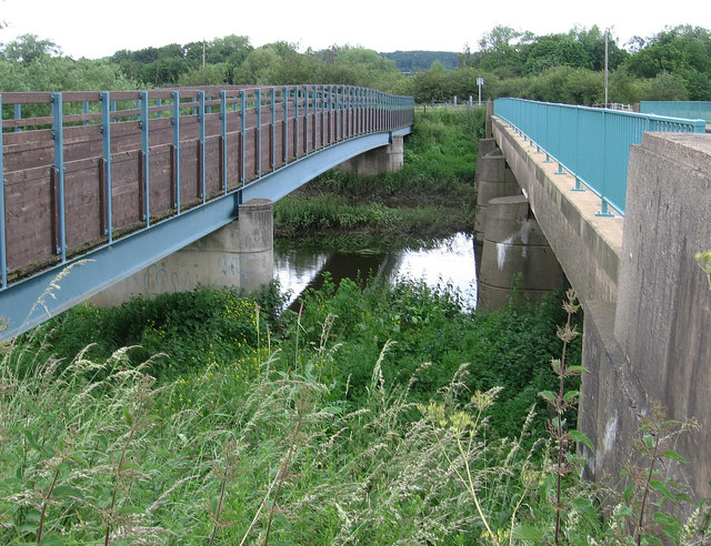 Conisbrough - bridges over River Dearne