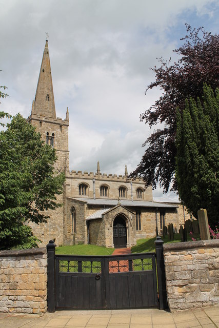 All Saints' church, Branston © J.Hannan-Briggs :: Geograph Britain and ...