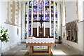 TF0267 : Chancel with sedilia and new window, All Saints' , Branston by J.Hannan-Briggs