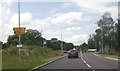 A51 roundabout from A513 east of Rugeley