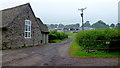 ST4996 : Entrance to Croes-Bleddyn Farm by Jonathan Billinger