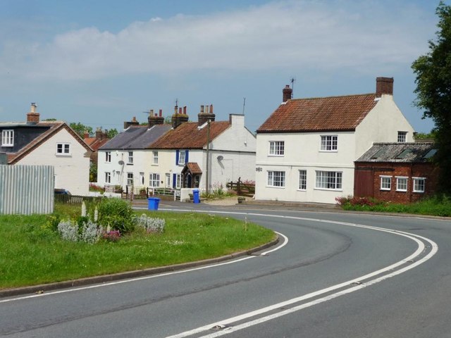 Houses at the top of Church Hill