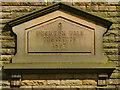 Datestone, Buckton Vale Institute