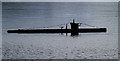 NM8523 : A model submarine on Loch Feochan by Walter Baxter
