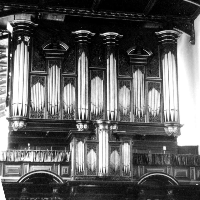 Trinity College organ in 1972