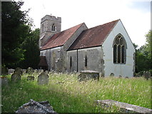 SU4739 : Holy Trinity church, Wonston by David Purchase