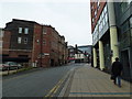 Looking up Cavendish Street towards Glossop Road