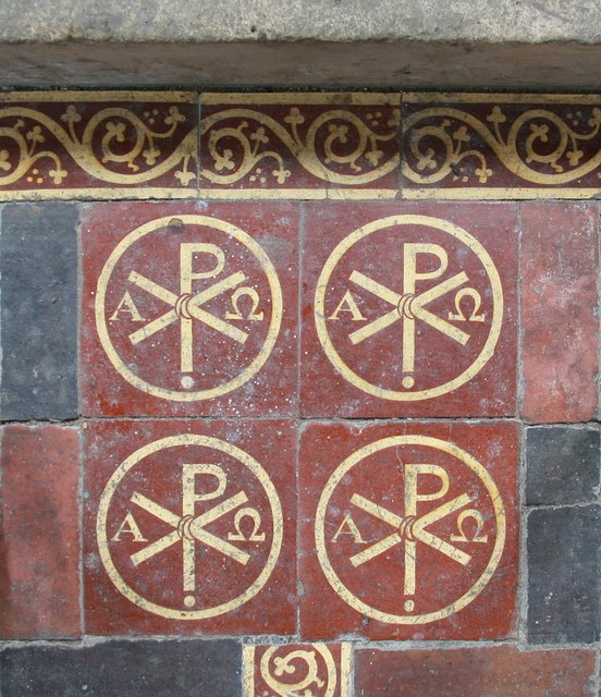 St Mary, Luddenham - Tiles