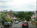 TQ3368 : Parry Road, South Norwood: view towards Croydon by Christopher Hilton