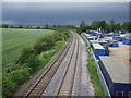 Railway towards Melton Mowbray