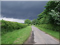 Minor road towards Wyfordby