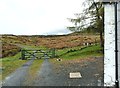NX3589 : A gate on the driveway at Craigenrae by Ann Cook