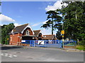 Rear entry to Hayes School