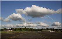TQ3357 : Runway at RAF Kenley by Kurseong Carl