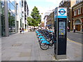 Spitalfields, bicycle stands