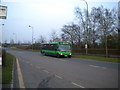 Bus at Nottingham Business Park
